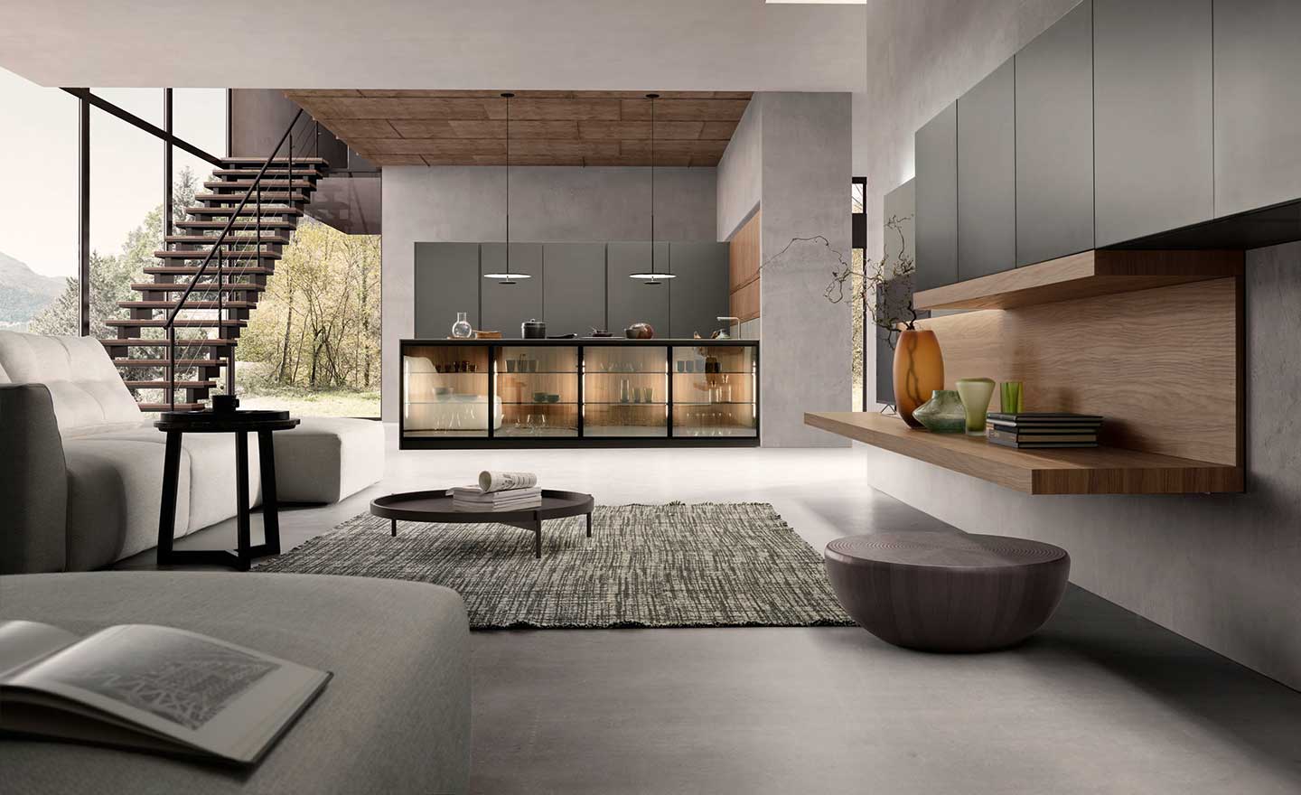 Cucina Aroma - Design Eclettico - Pedini arredamenti