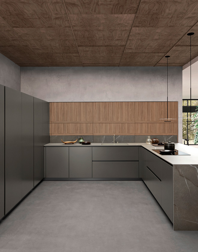 Cucina Aroma - Design Eclettico - Pedini arredamenti