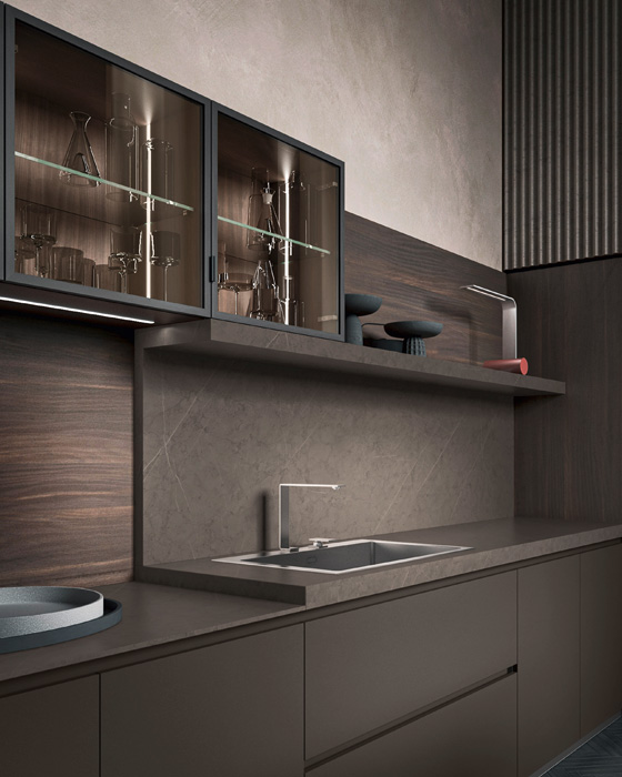 Cucina Aroma - Design Eclettico - Pedini arredamenti