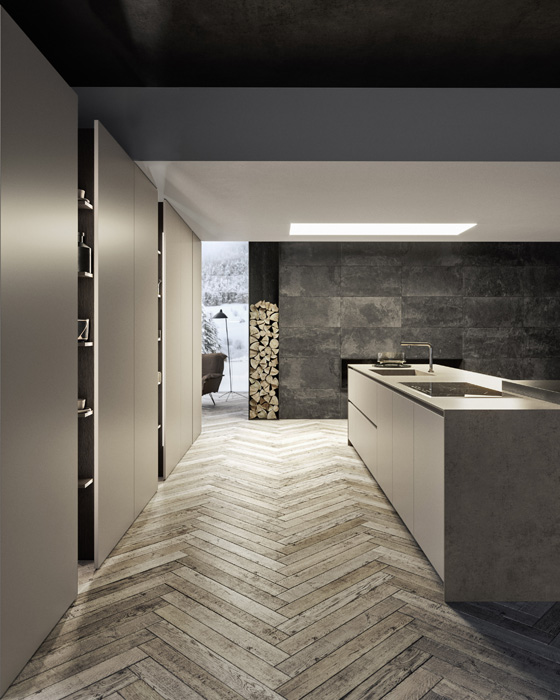 Cucina Arkè - Design e praticità - Pedini arredamenti