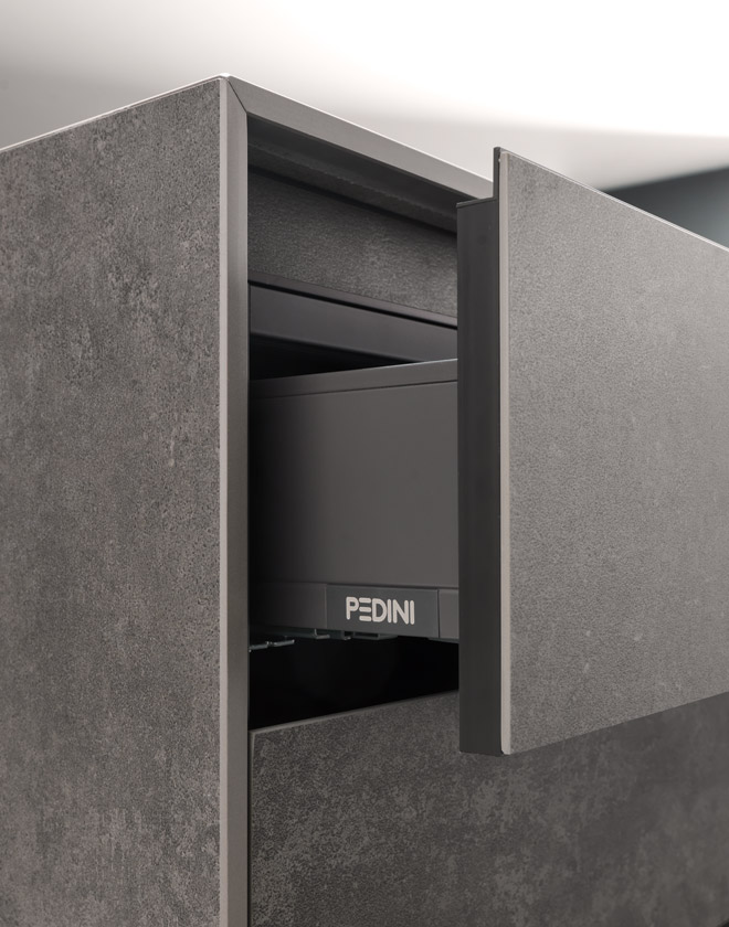 Cucina Moka - Cucina in materiali nobili - Pedini Cucine