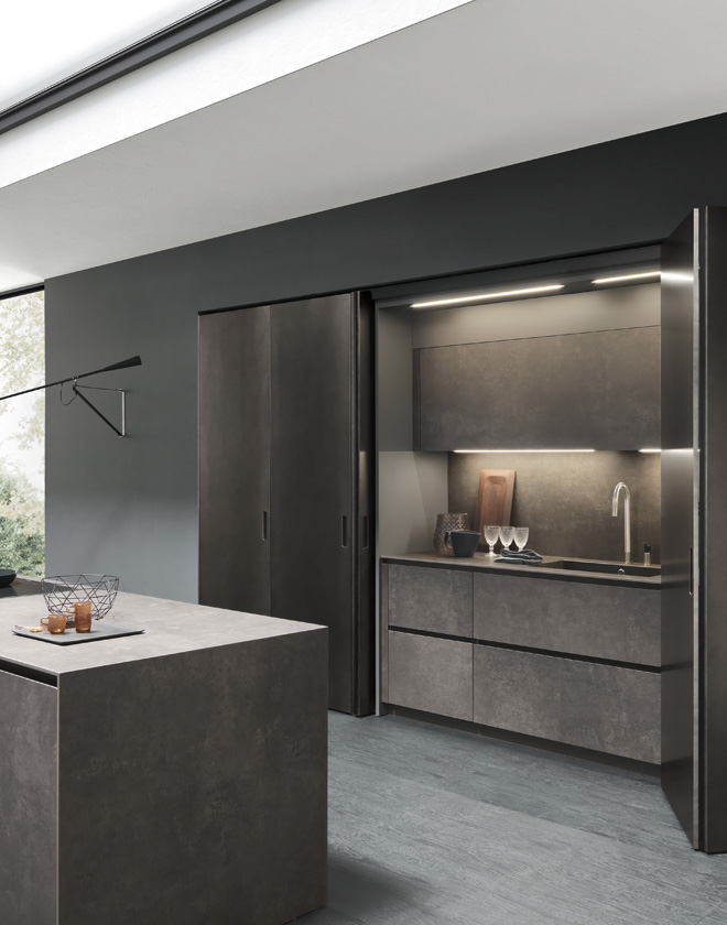 Cucina Moka - Cucina in materiali nobili - Pedini Cucine