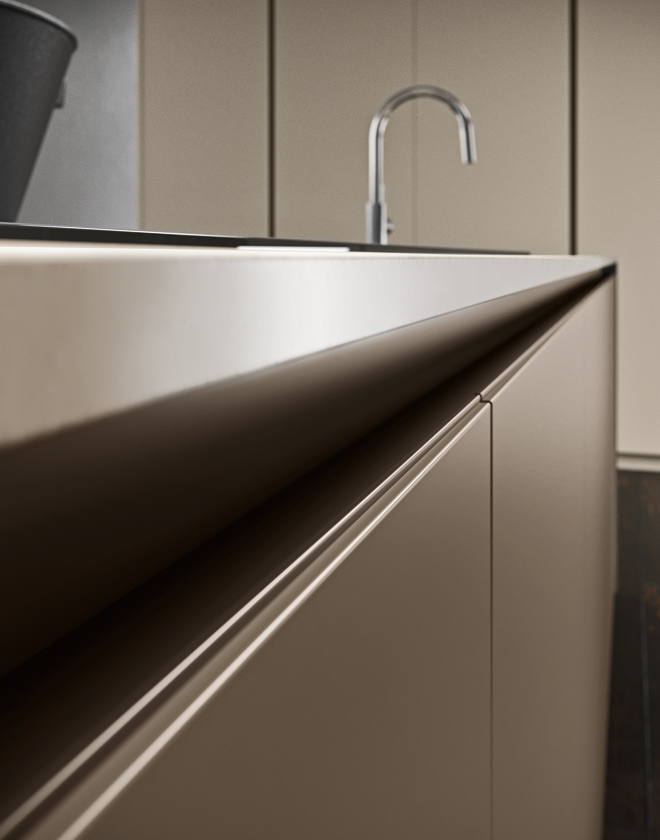 Cucina Moka - Cucina in materiali nobili - Pedini Cucine