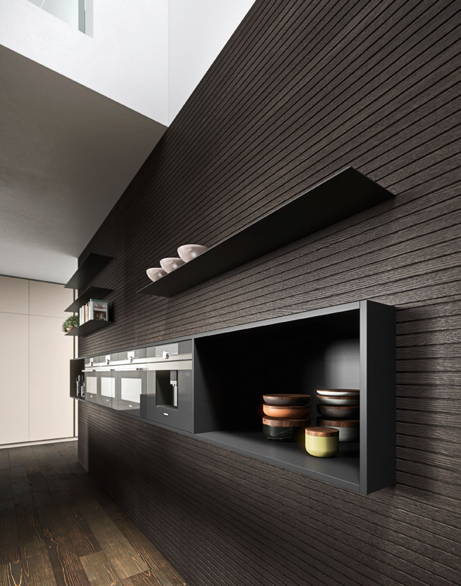 Cucina Moka - Cucina in materiali nobili - Pedini Cucine