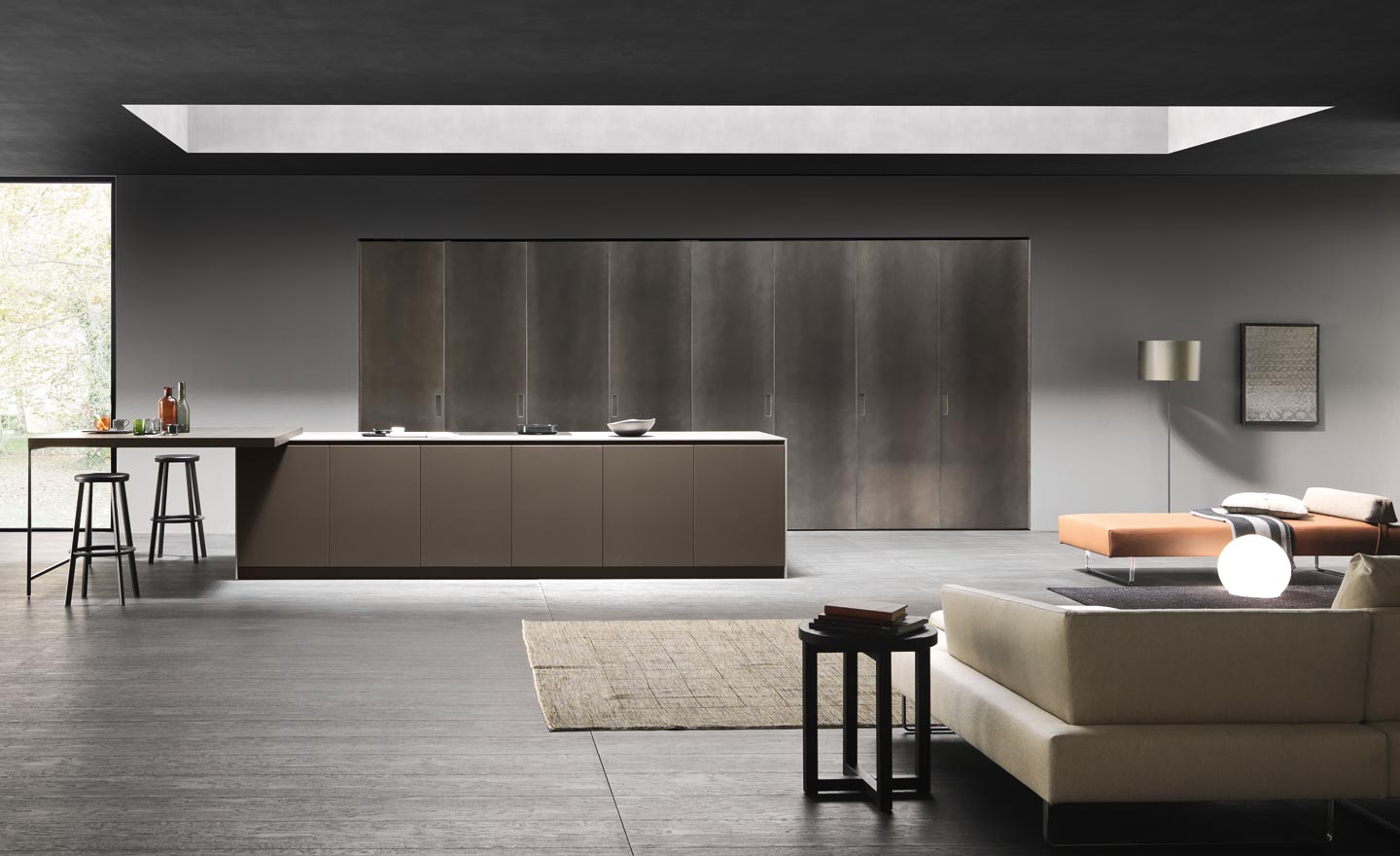 Cucina Moka - Cucina in materiali nobili - Pedini Cucine