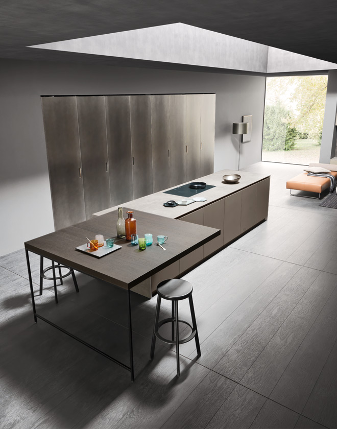 Cucina Moka - Cucina in materiali nobili - Pedini Cucine