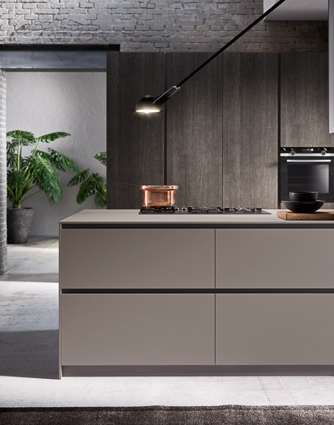 Cucina Moka - Cucina in materiali nobili - Pedini Cucine