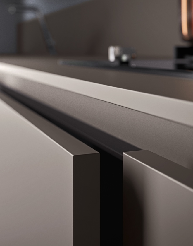 Cucina Moka - Cucina in materiali nobili - Pedini Cucine