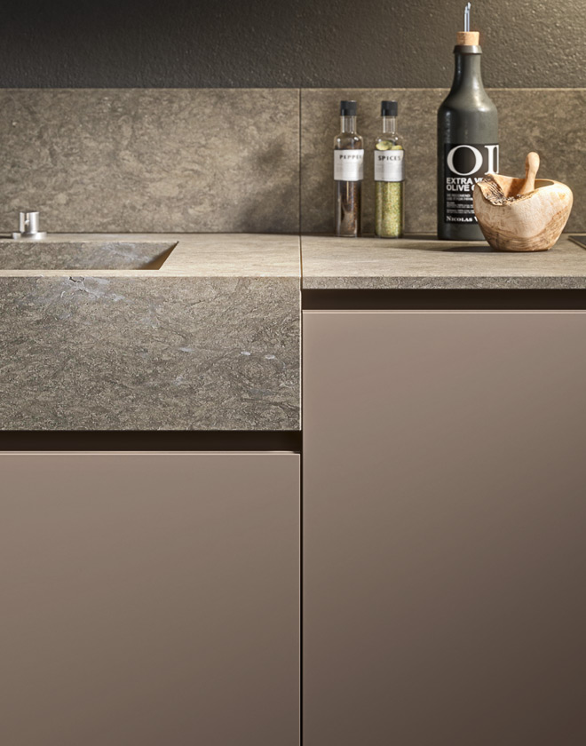 Cucina Moka - Cucina in materiali nobili - Pedini Cucine