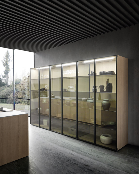 Cucina Quadra 10 - Cucina stile retrò - Pedini arredamenti