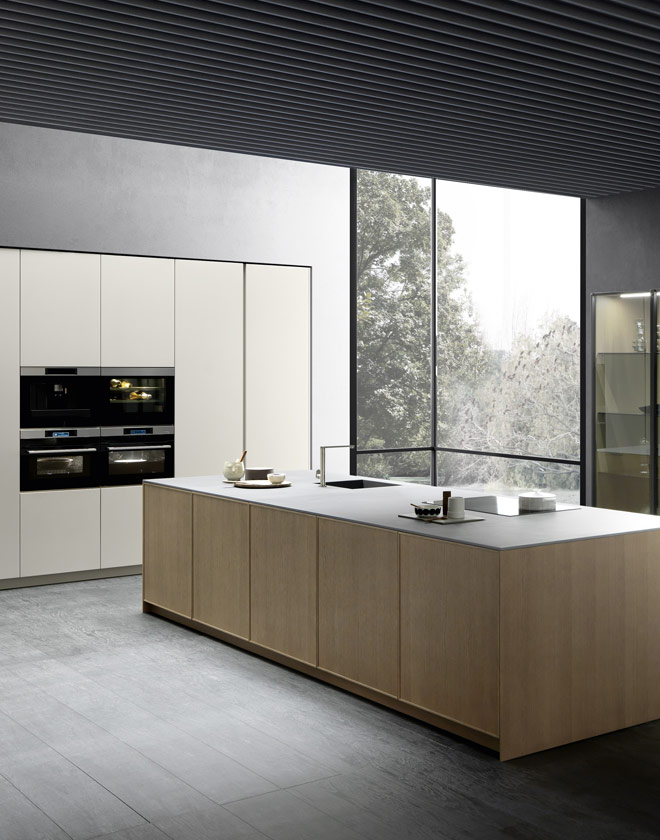 Cucina Quadra 10 - Cucina stile retrò - Pedini arredamenti