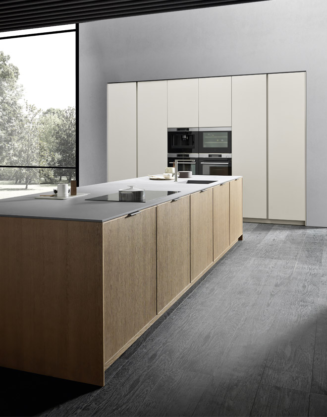 Cucina Quadra 10 - Cucina stile retrò - Pedini arredamenti