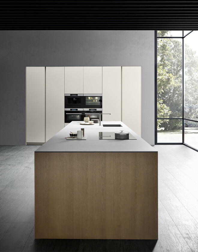 Cucina Quadra 10 - Cucina stile retrò - Pedini arredamenti