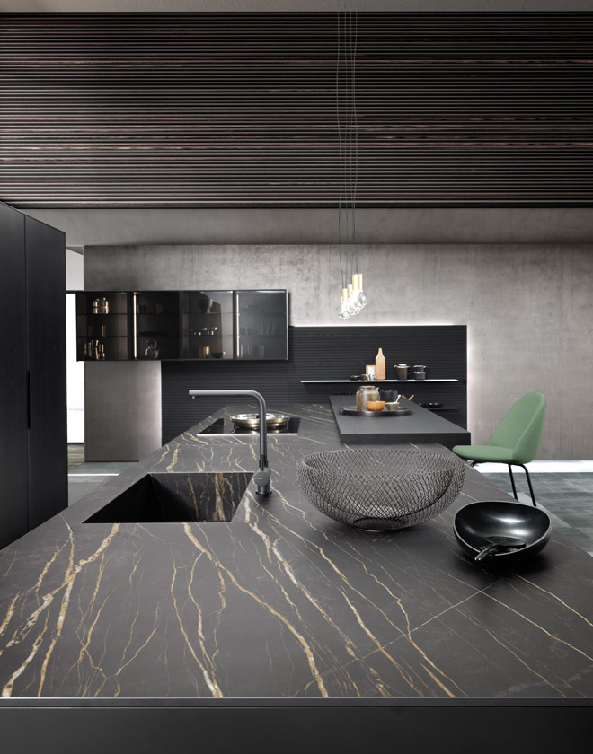 Cucina Quadra 10 - Cucina stile retrò - Pedini arredamenti