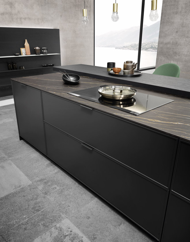 Cucina Quadra 10 - Cucina stile retrò - Pedini arredamenti
