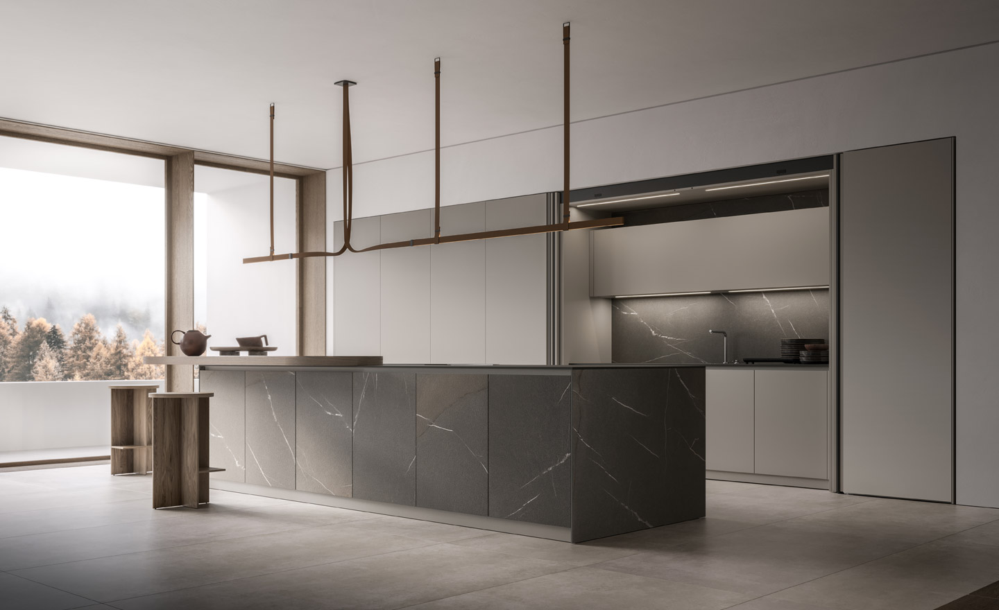 Cucina Materika - Design Made in Italy - Pedini arredamenti