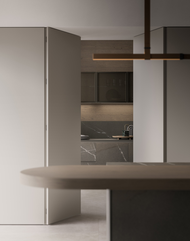 Cucina Materika - Design Made in Italy - Pedini arredamenti