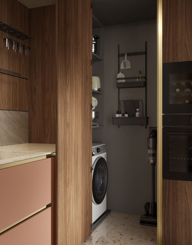 Cucina Aroma - Design Eclettico - Pedini arredamenti