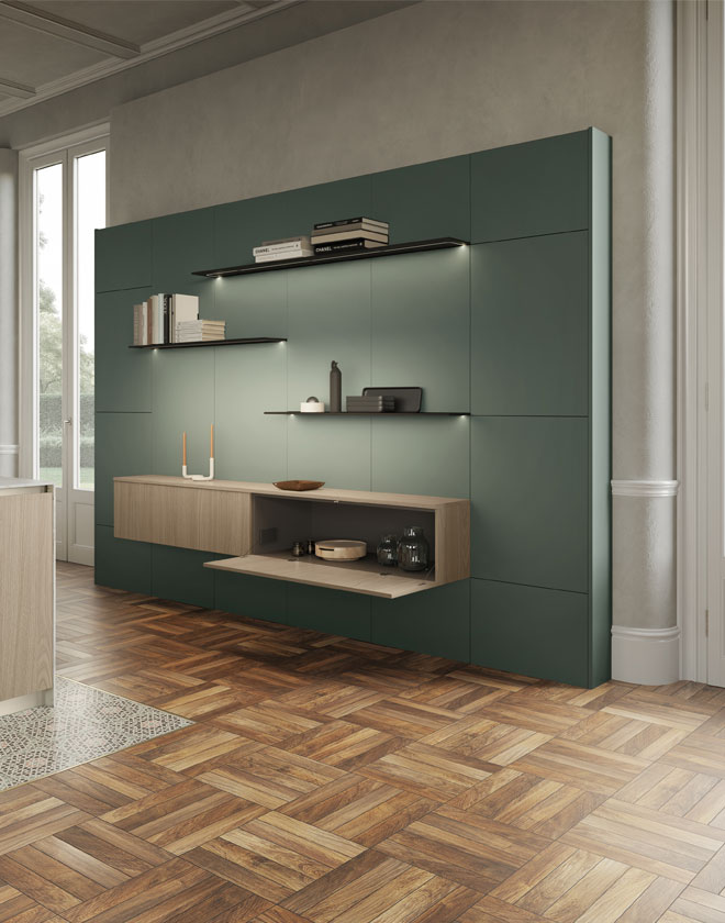 Cucina Aroma - Design Eclettico - Pedini arredamenti